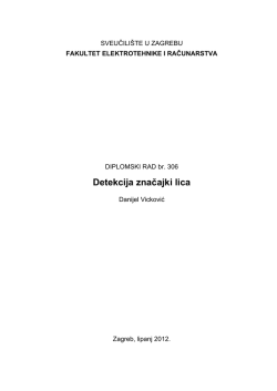 Detekcija značajki lica