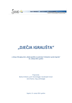 „DJEČJA IGRALIŠTA“