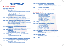 PROGRAM RADA