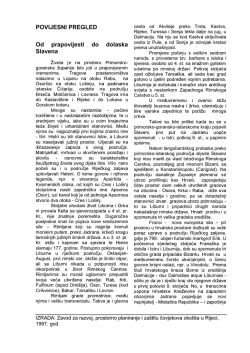 Povijesni razvoj  - Primorsko