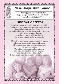 Pročitajte ovdje - ŽUPA GOSPE BRZE POMOĆI