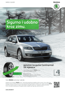 Sigurno i udobno kroz zimu.