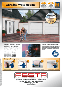 Garažna vrata godine