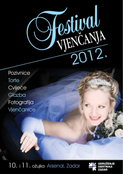 Katalog Festivala - Udruženje obrtnika Zadar