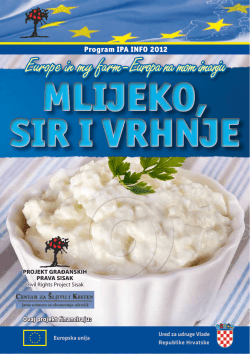 mlijeko, sir i vrhnje mlijeko, sir i vrhnje