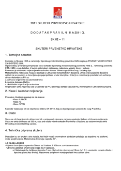 2011 SKUTERI PRVENSTVO HRVATSKE