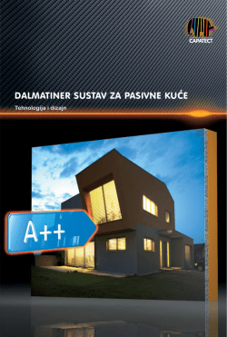 DALMATINER SUSTAV ZA PASIVNE KUĆE