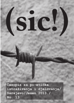 preuzmite pdf trinaestog broja časopisa