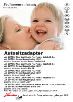 Autositzadapter