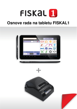 Fiskal1 - Upute za rukovanje - 06-2013