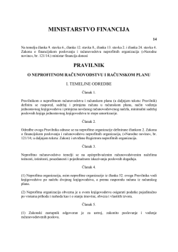 1 02.01.2015 Pravilnik o neprofitnom računovodstvu i