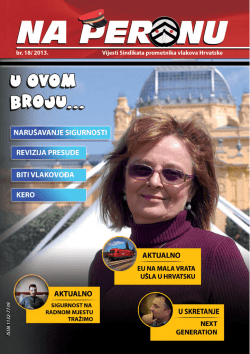 na peronu BR 18 za web.pdf - Sindikat prometnika vlakova Hrvatske