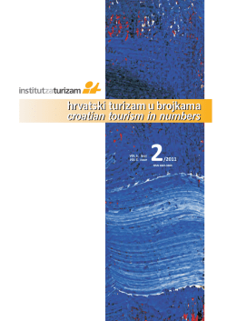 Hrvatski turizam u brojkama 2/2011