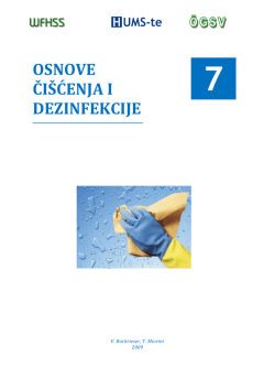 osnove čišćenja i dezinfekcije