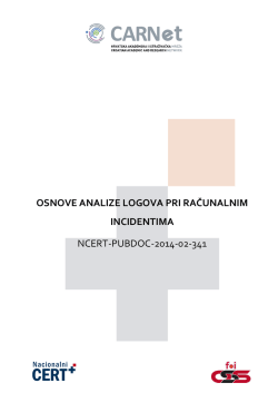 osnove analize logova pri računalnim incidentima