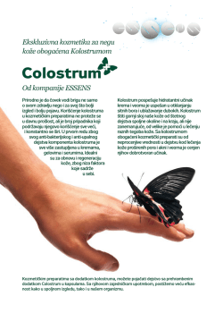 Colostrum - EssensWorld