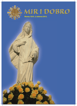 mir 2_2012_za web.pdf - Hercegovačka franjevačka provincija