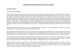 operativno-financijski plan za 2014. godinu