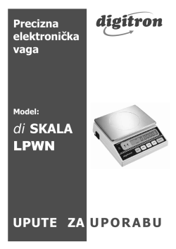 di SKALA LPWN Upute za uporabu