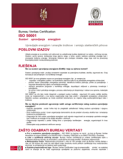 ISO 50001 Sustavi upravljanja energijom
