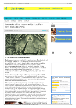 Iskonska slika masonerije: Lucifer