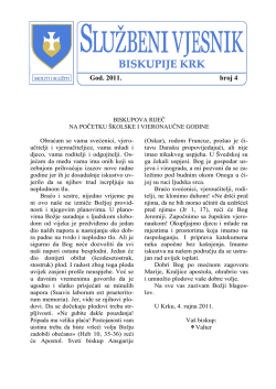 Službeni vjesnik 4-2011