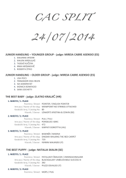 CAC SPLIT 24/07/2014 - 4 Summer Night Shows