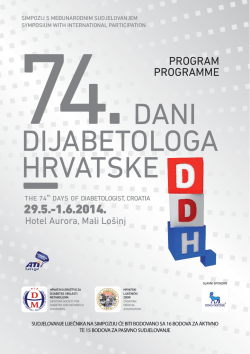 74th DAYS OF DIABETOLOGIST