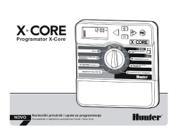 upute programator Hunter OM XCORE (pdf)