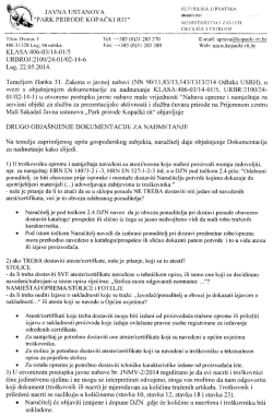 "PÅRK PRIRODE KUPACK] R] l " Mlmﬁﬁmrl--uj mag-„11.