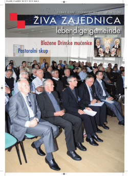 lebendige gemeinde - KROATENSEELSORGE IN DEUTSCHLAND