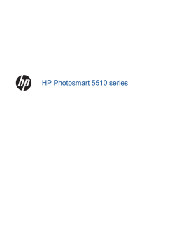 1 Pomoć za HP Photosmart 5510 series