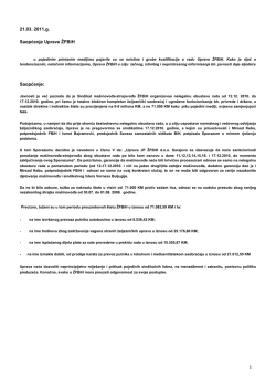 Press aktuelnosti 2011. godina - Željeznice Federacije Bosne i