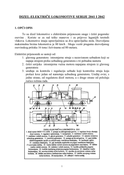DIZEL-ELEKTRIČE LOKOMOTIVE SERIJE 2041 I 2042