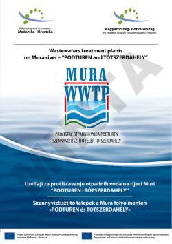 Bro&scaron;ura MURA WWTP (PDF)