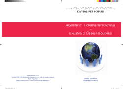 Agenda 21 i lokalna demokratija &ndash; izkustva iz
