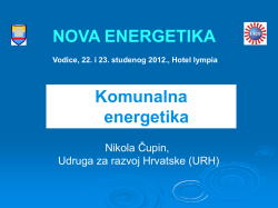 Komunalna energetika NOVA ENERGETIKA