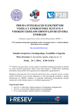 prema integraciji električnih vozila u energetske sustave