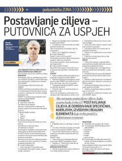 Postavljanje ciljeva &ndash; putovnica za uspjeh