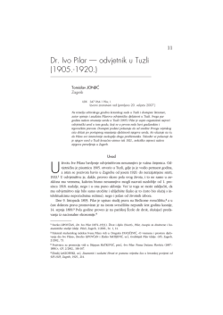 Dr. Ivo Pilar &mdash; odvjetnik u Tuzli (1905.