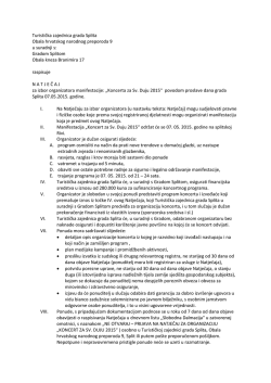 Gradom Splitom Obala kneza Branimira 17 ra