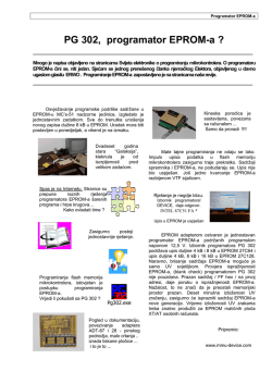 PG 302, programator EPROM-a ? - Mmu