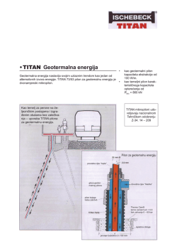 TITAN Geotermalna energija &bull;