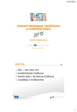 STRUKTURIRANJE TRO&Scaron;KOVA U KONTROLINGU