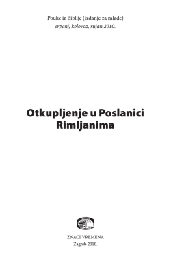 Biblijska pouka za mlade 3/2010