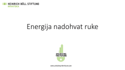 Energija nadohvat ruke