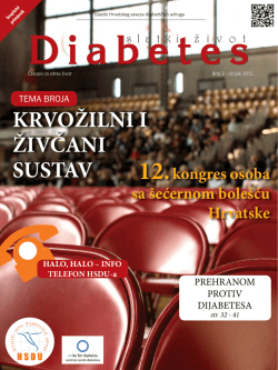 program kongresa 2015. - Hrvatski savez dijabetičkih udruga