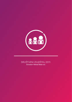 Dru&scaron;tveni izvje&scaron;taj (pdf) - Ericsson Nikola Tesla dd