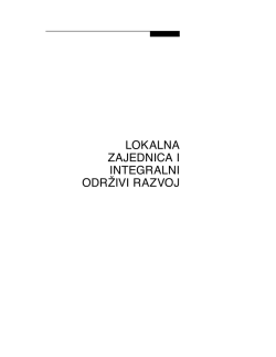 LOKALNA ZAJEDNICA I INTEGRALNI 2`5&aelig;,9, 5$=92-