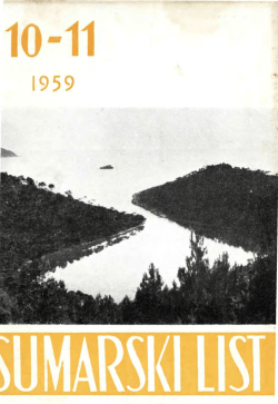 ŠUMARSKI LIST 10